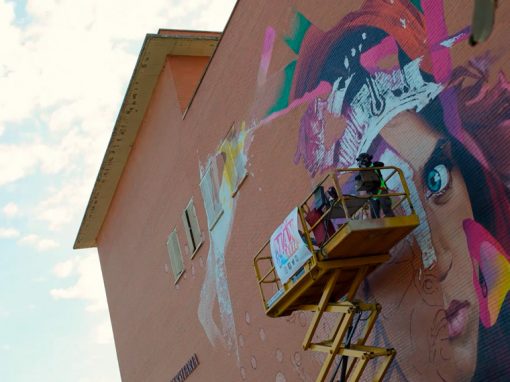 Grafiti Man O Matic en Universidad